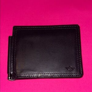 Dockers Black Leather Card Holder